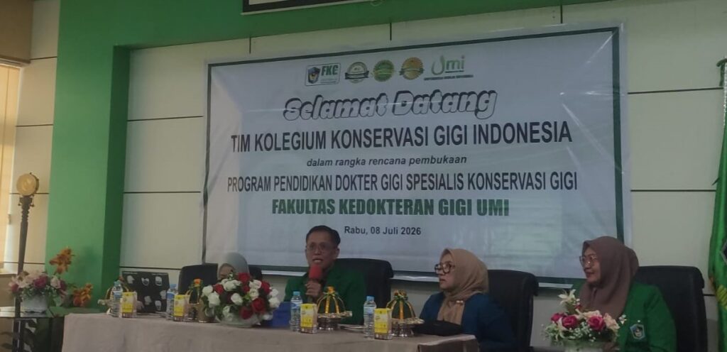 FKG UMI Jalani Visitasi Kolegium Konservasi Gigi, Selangkah Menuju Pembukaan Program PPDGS Konservasi Gigi