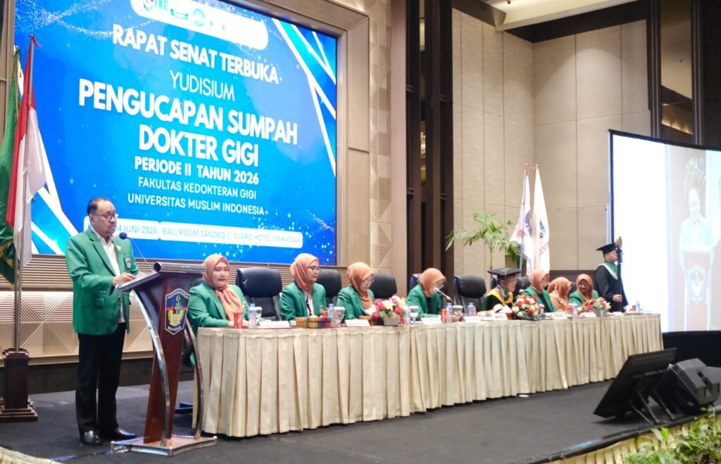 Yudisium Periode II 2026, FKG UMI Lepas 19 Dokter Gigi Baru dengan Kelulusan 100% — foto 1