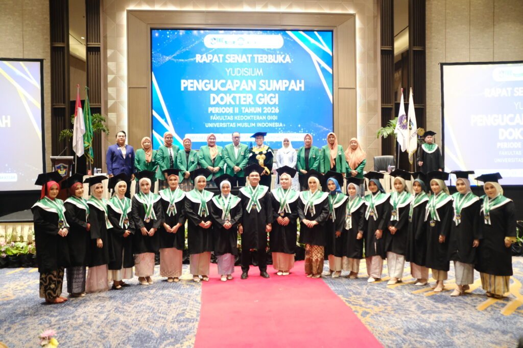 Yudisium Periode II 2026, FKG UMI Lepas 19 Dokter Gigi Baru dengan Kelulusan 100% — foto 3