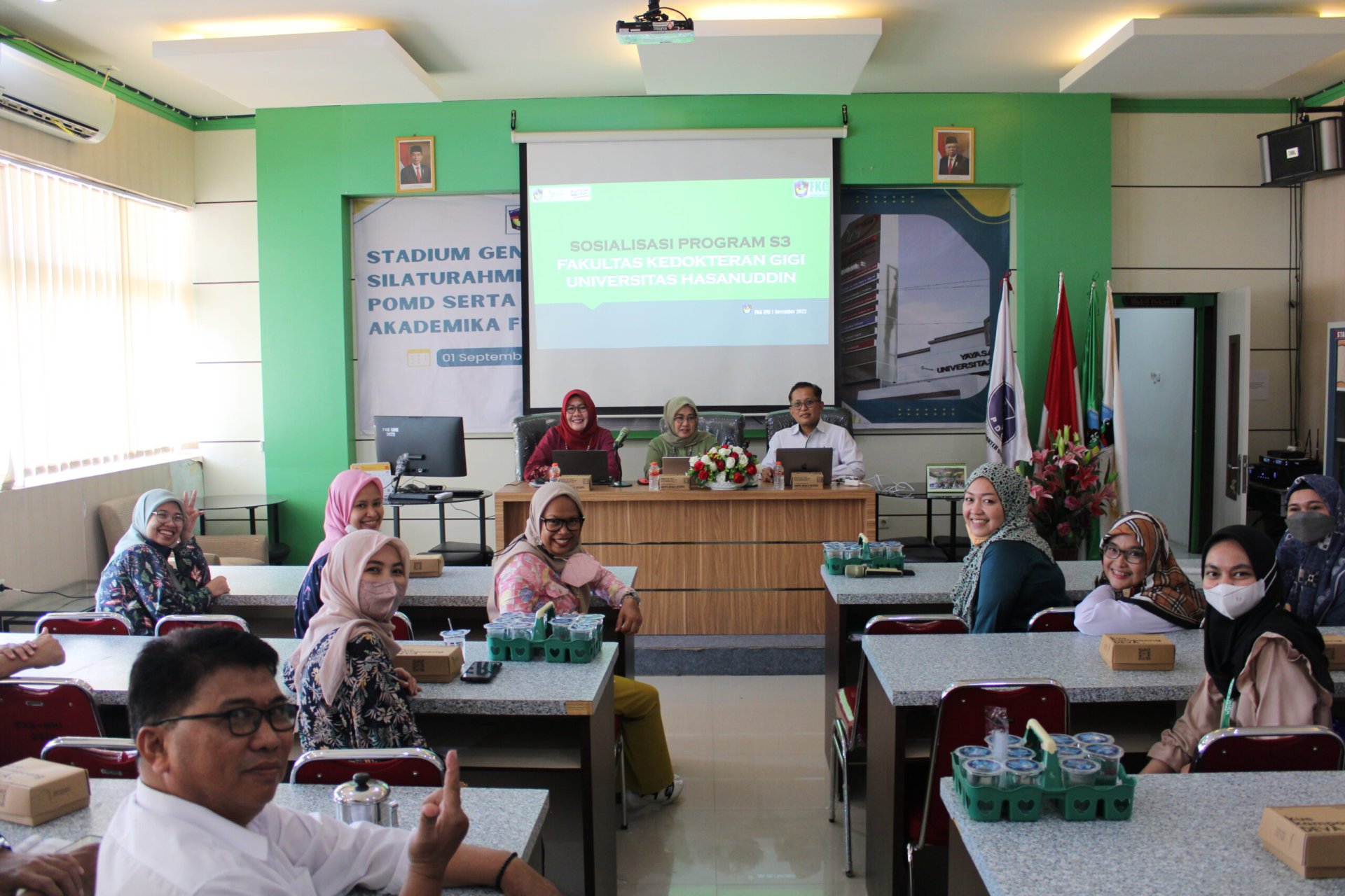 SOSIALISASI PROGRAM S3 FAKULTAS KEDOKTERAN GIGI UNIVERSITAS HASANUDDIN