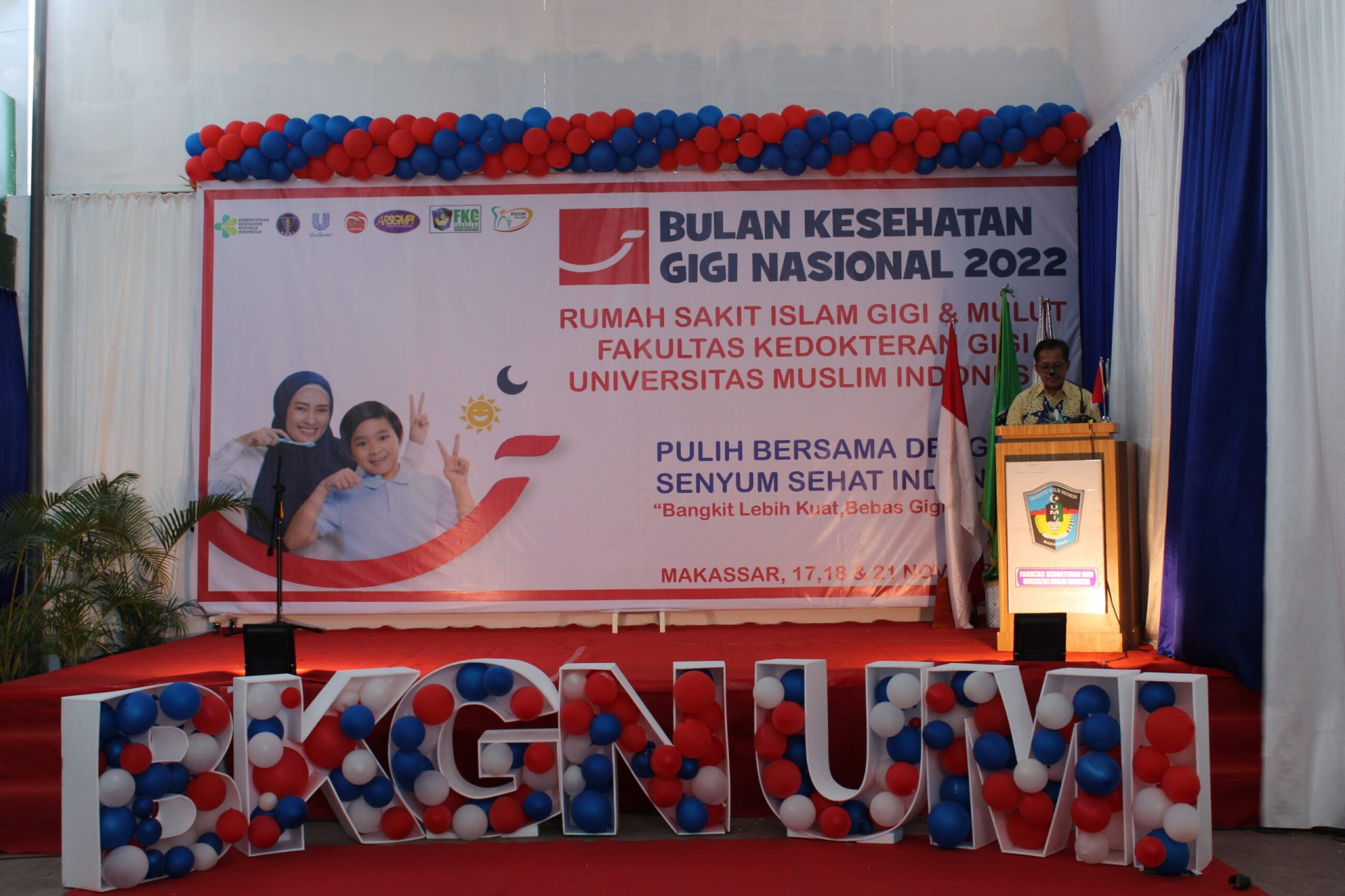 BULAN KESEHATAN GIGI NASIONAL 2022 RUMAH SAKIT ISLAM GIGI & MULUT FAKULTAS KEDOKTERAN GIGI UNIVERSITAS MUSLIM INDONESIA