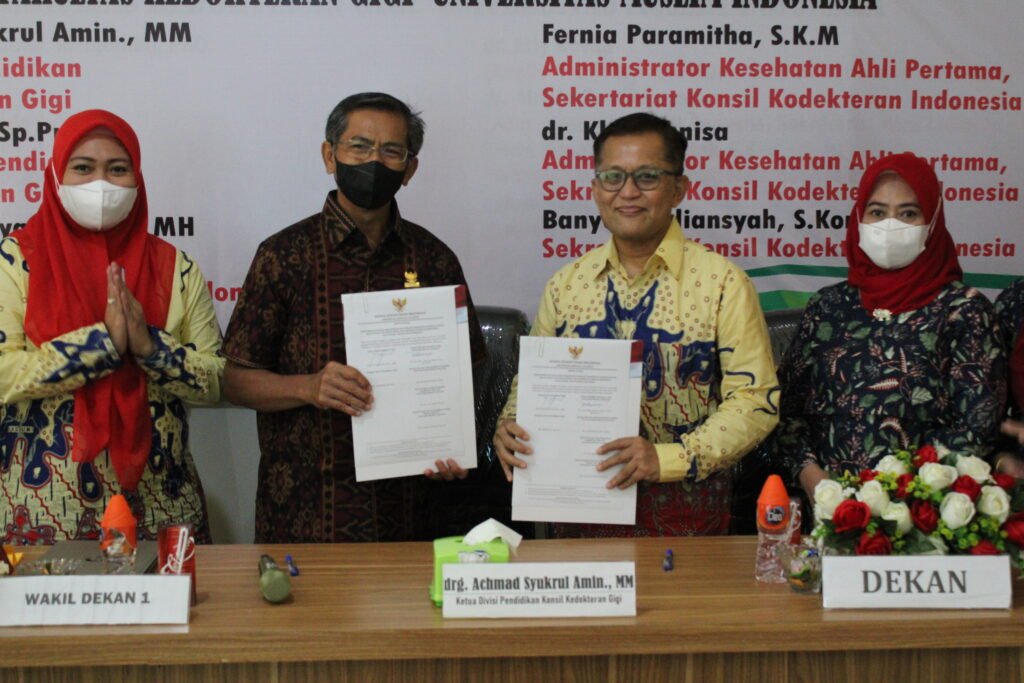 SUPERVISION AND ASSISTANCE TEAM FOR THE IMPLEMENTATION OF DENTIST EDUCATION AND COMPETENCE STANDARDS AT THE FACULTY OF DENTAL MUSLIM UNIVERSITY OF INDONESIA — foto 2
