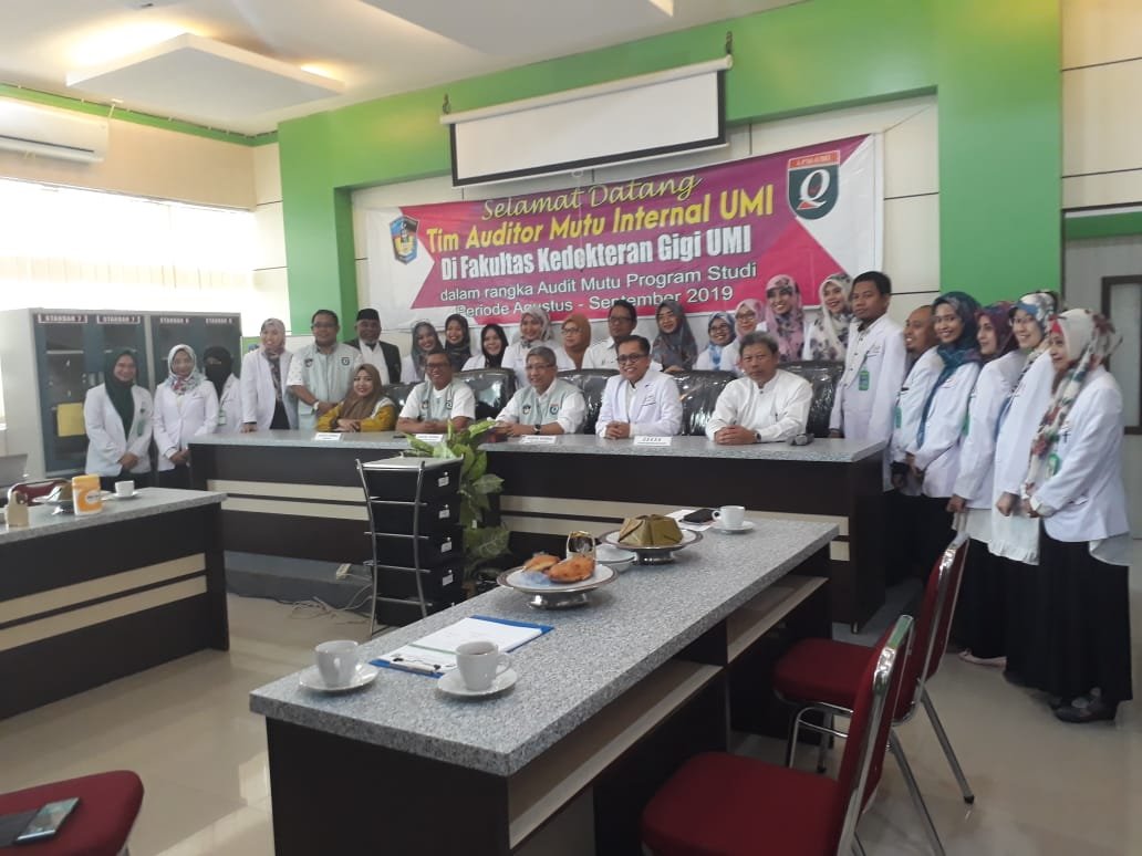 Audit mutu internal oLEH LPM UMI 29-30 Agustus 2019