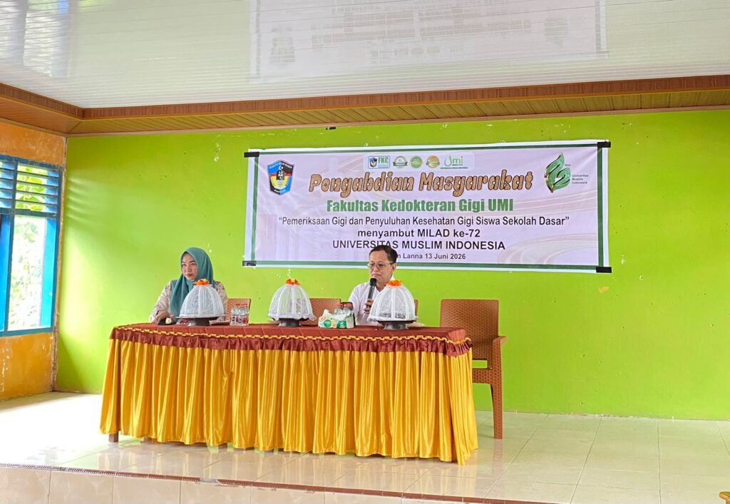 FKG UMI Increases Awareness of Students' Dental and Oral Health Through Community Service at SD Inpres Parang — foto 1