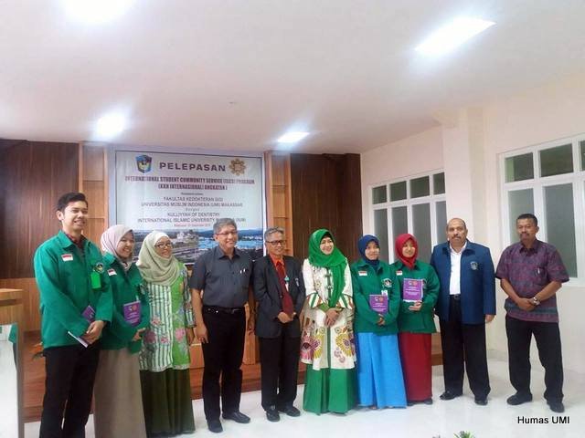 KKN Internasional FKG UMI di IIUM Kuantan, Malaysia