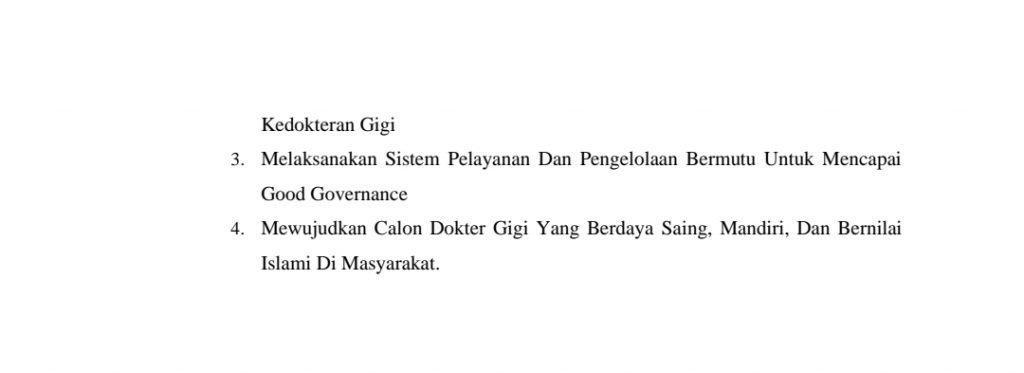 Pembaruan Visi Misi Fakultas Kedokteran Gigi Universitas Muslim Indonesia Yang Di Sahkan Pada Tanggal 18 Februari 2022 — foto 1