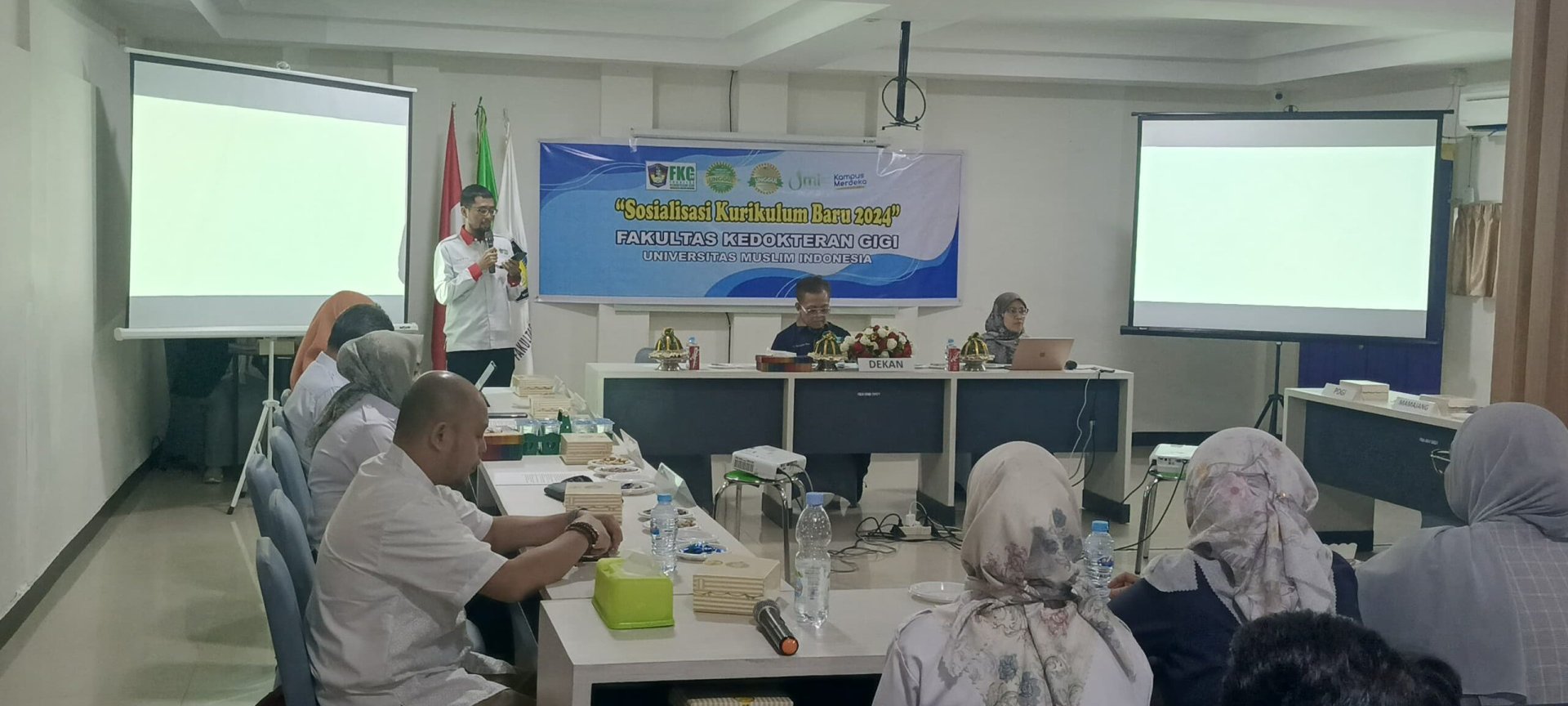 FKG UMI GELAR SOSIALISASI KURIKULUM BARU 2024