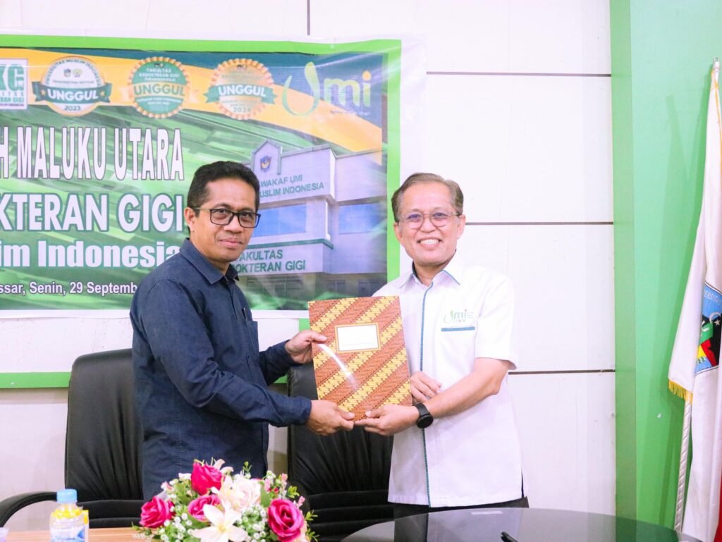 WELCOME TO THE RECTOR OF MUHAMMADIYAH UNIVERSITY OF NORTH MALUKU AT THE FACULTY OF DENTISTRY, INDONESIAN MUSLIM UNIVERSITY — foto 2